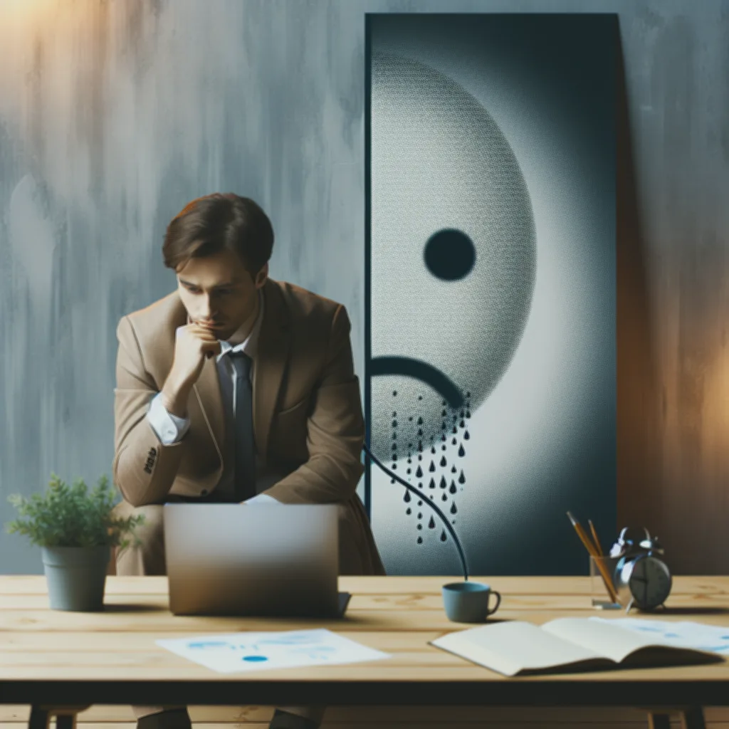 우울한 기분과 임상적 우울증의 차이