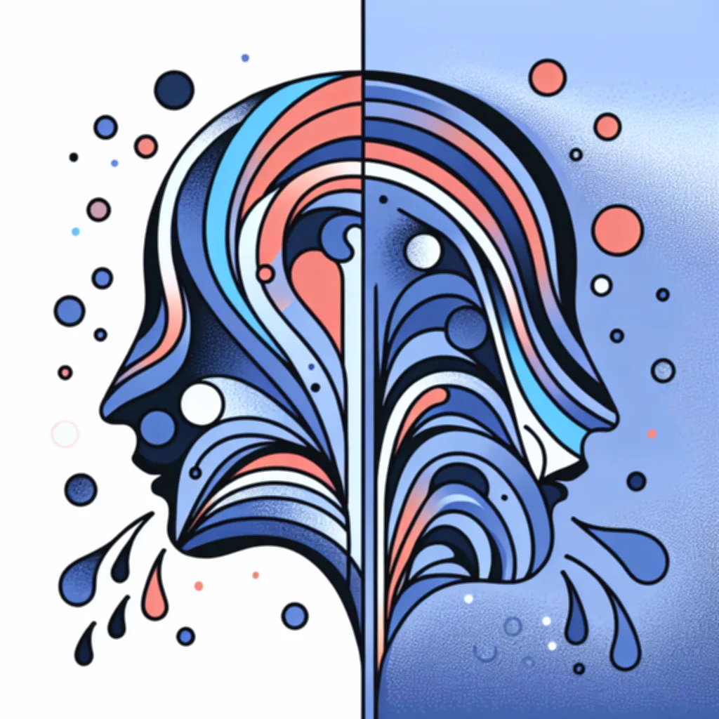 우울한 기분과 임상적 우울증의 차이