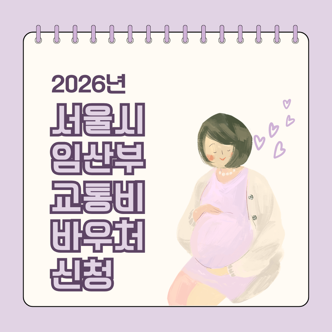 서울시 임산부 교통비 바우처